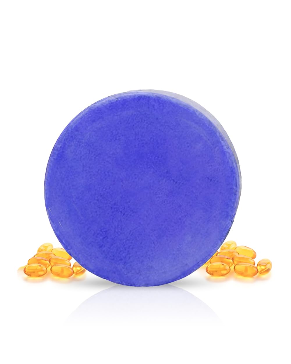 Purple Shampoo Bar with Biotin - Neutralize Brassy Tones & Strengthening Formula Solid Shampoo Bar - for Blonde, Lightened & Gra