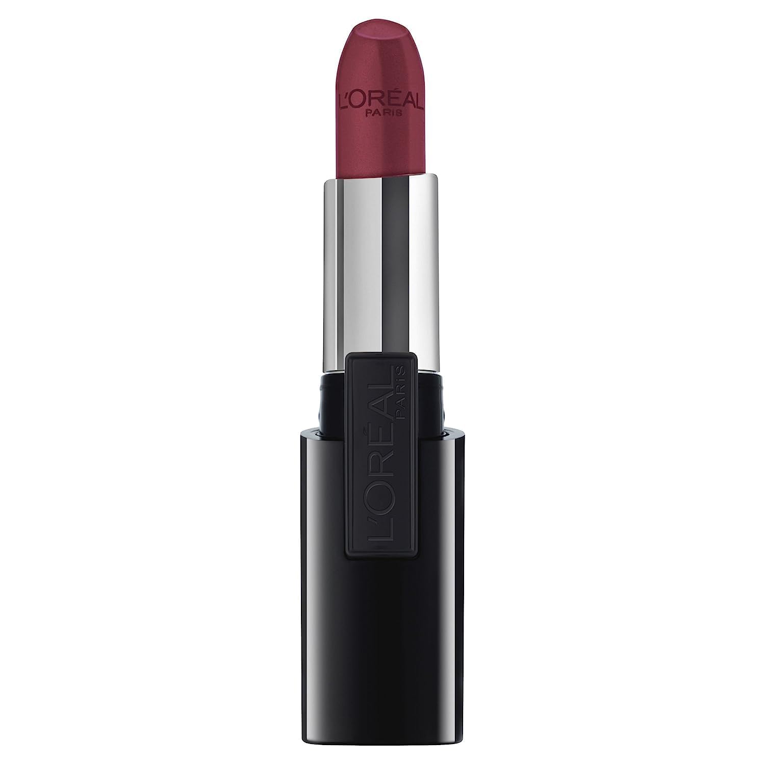 L'Or  al Paris Infallible Le Rouge Lipstick, Persistent Plum, 0.09 oz.