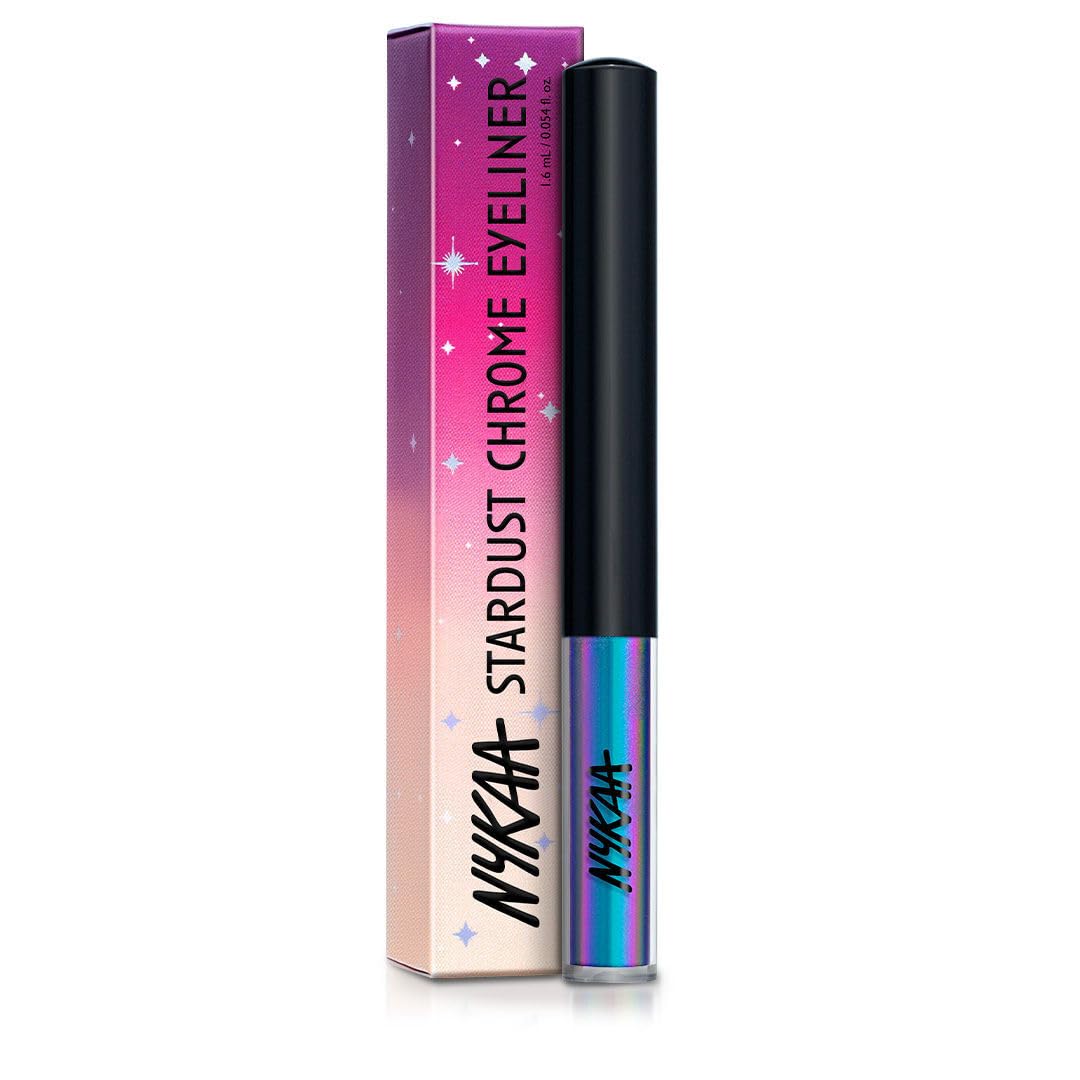 Nykaa Cosmetics Stardust Dual Chrome Eyeliner With Holographic Finish  Cyber Baddie (1.6Ml)