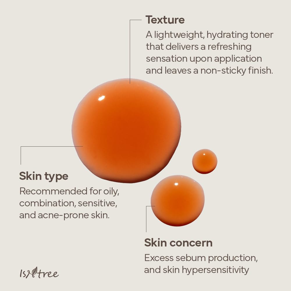 Isntree Green Tea Fresh Toner 200Ml, 6.76 Fl.Oz | Pore & Sebum Care | Ph Balancing | Soothing & Hydrating | For Sensitive, Oily,