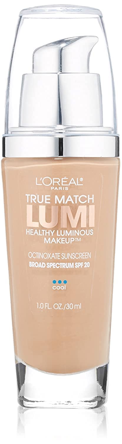 LOreal Paris True Match Lumi Healthy Luminous Makeup, C5 Classic Beige, 1 fl; oz.