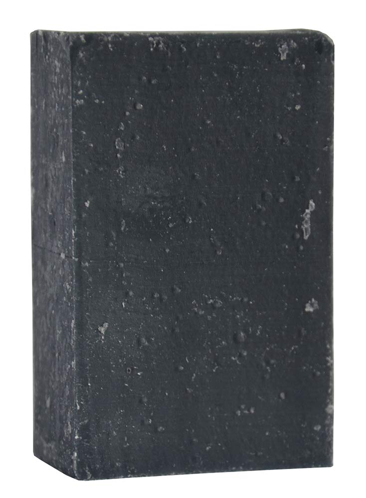 LIVING LIBATIONS - Organic Cleansing Charcoal Soap Bar | Natural, Wildcrafted, Vegan Clean Beauty (4.2 oz | 120 g)