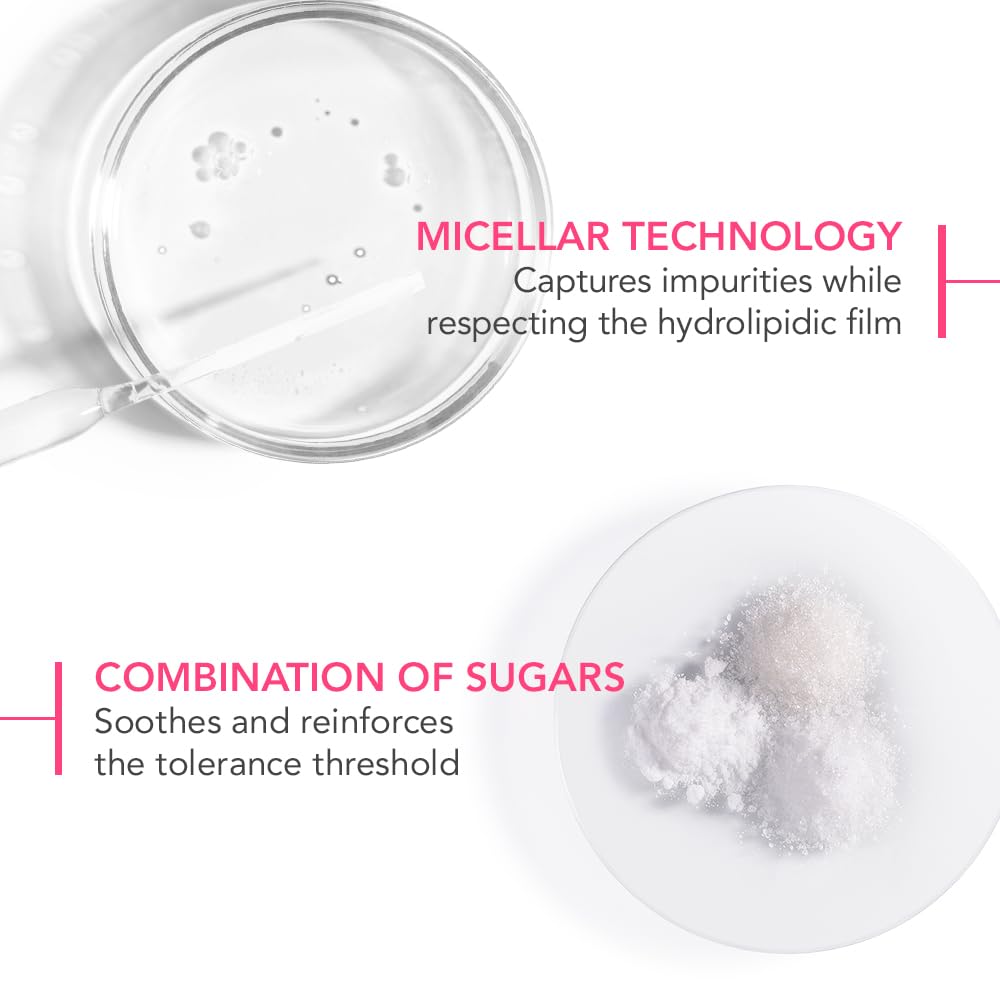 Bioderma - Sensibio H2O Pump - Micellar Water - Cleansing And Make-Up Removing - Refreshing Feeling - For Sensitive Skin, 16.7 F