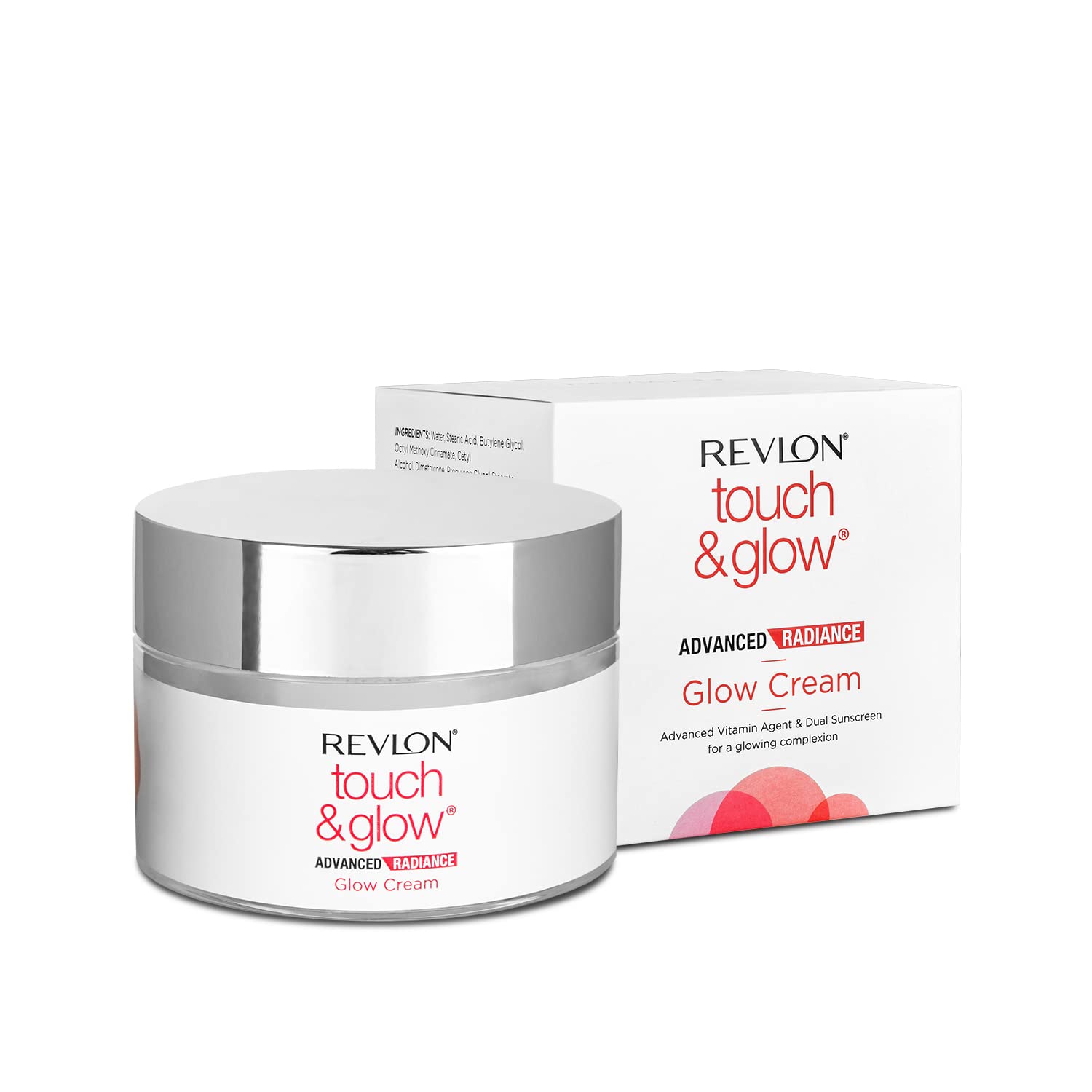 Touch & Glow Advanced Radiance Glow Cream (50 Gm) | Contains - Hyaluronic Acid, Vitamin E, Vitamin C And B5 And Natural Extracts