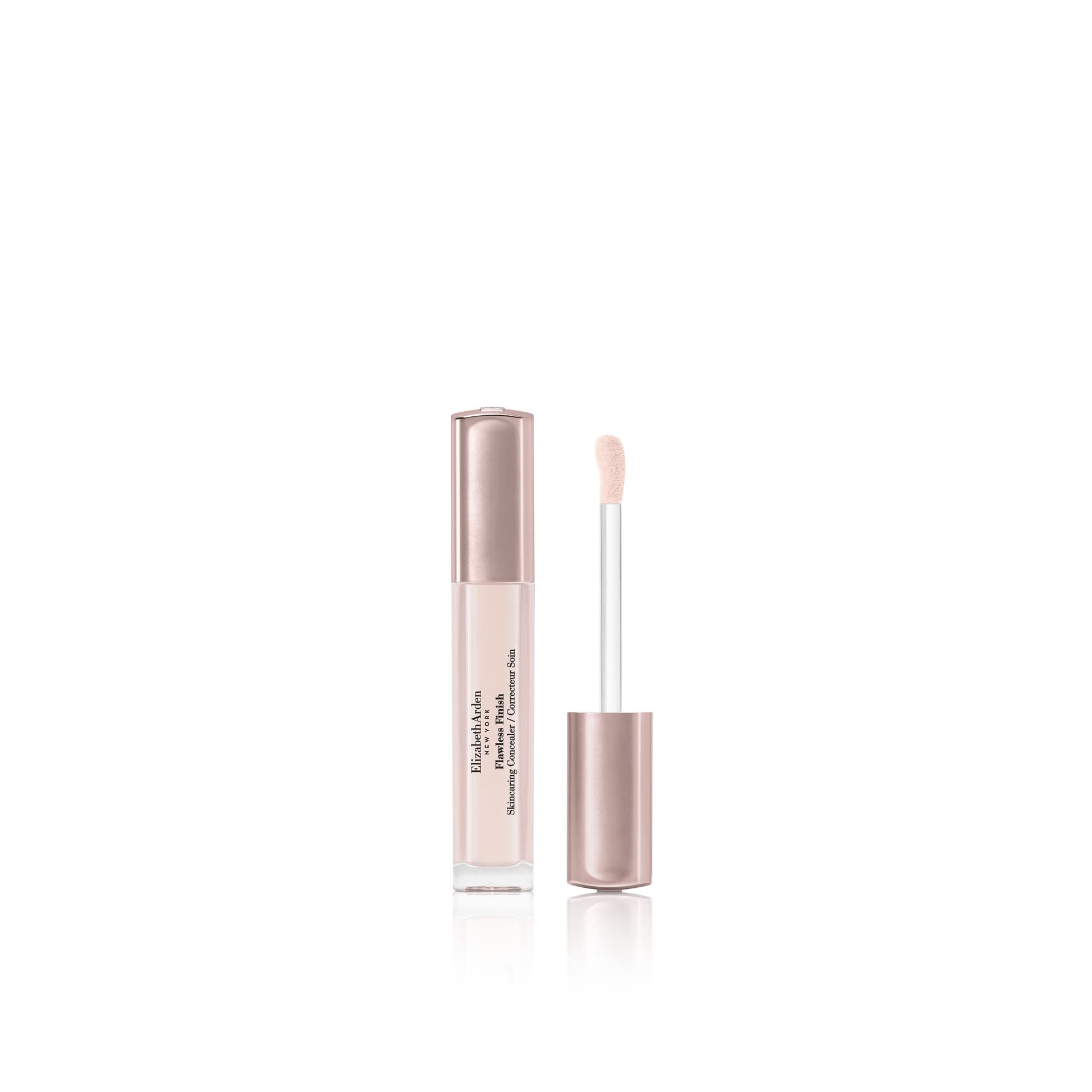 Elizabeth Arden Flawless Finish Skincaring Concealer with Hyaluronic Acid, Vitamin C and E, 145 (Very Fair/Fair), 0.2 oz
