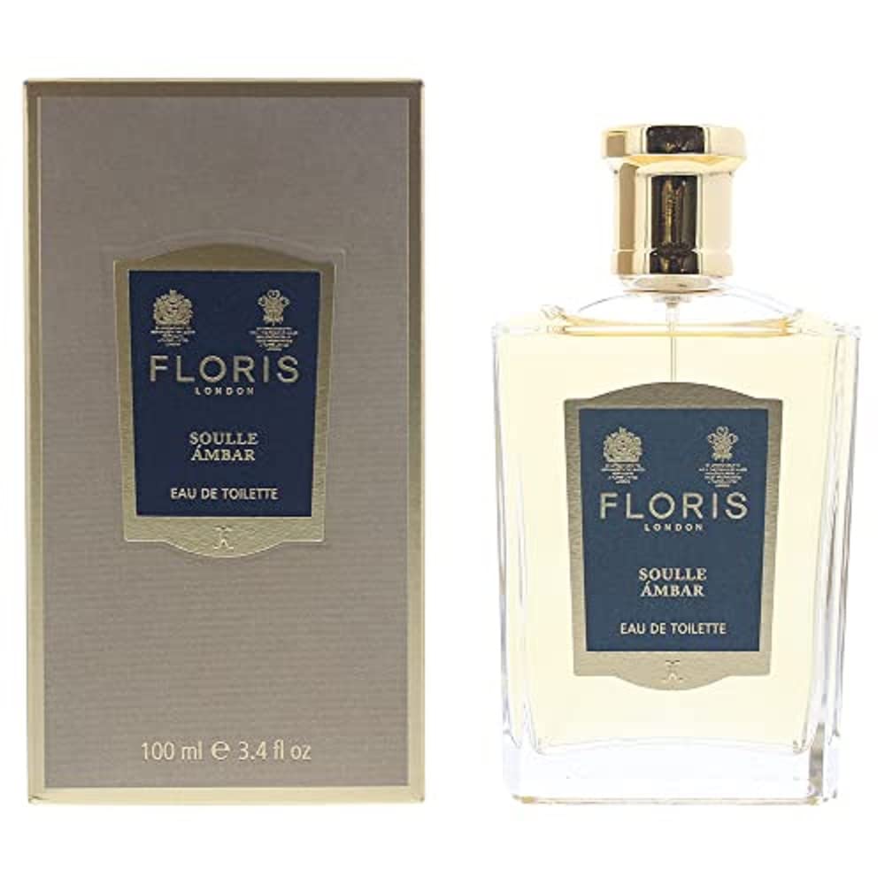Floris London Soulle Ambar Eau De Toilette Spray, 3.4 Fl Oz