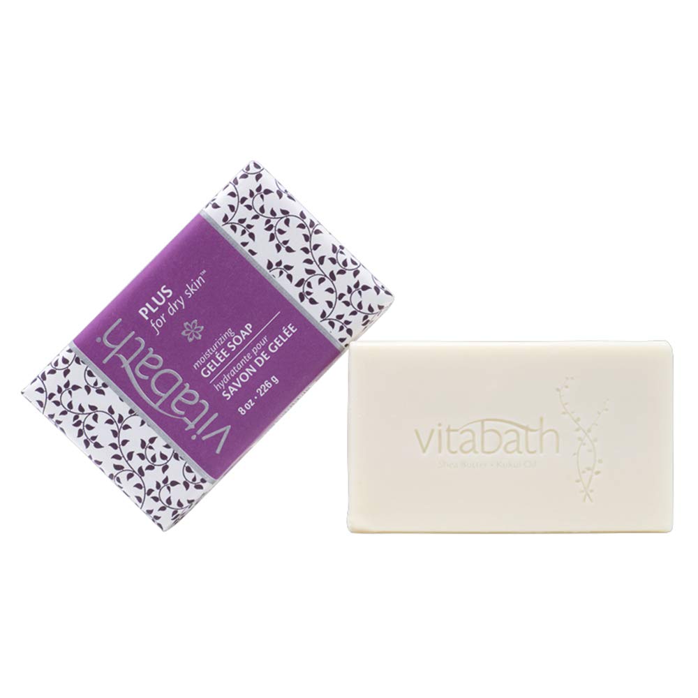 Vitabath Moisturizing Gelee Soap, Plus For Dry Skin, 8 Ounce