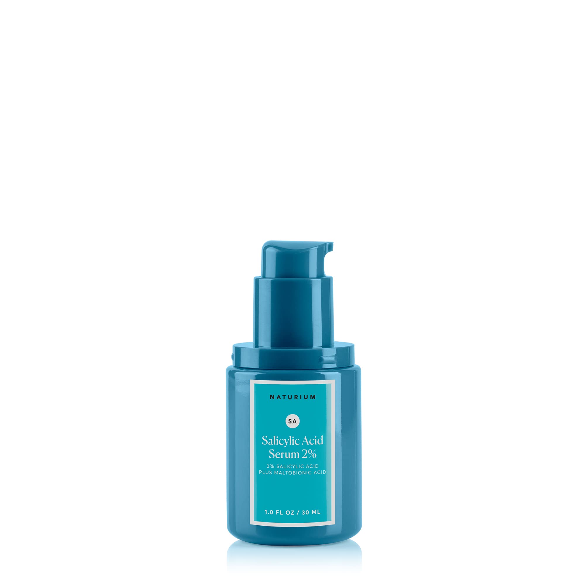 Naturium Salicylic Acid Serum 2%, Plus Maltobionic Acid, Blemish Treatment, 1.0 oz