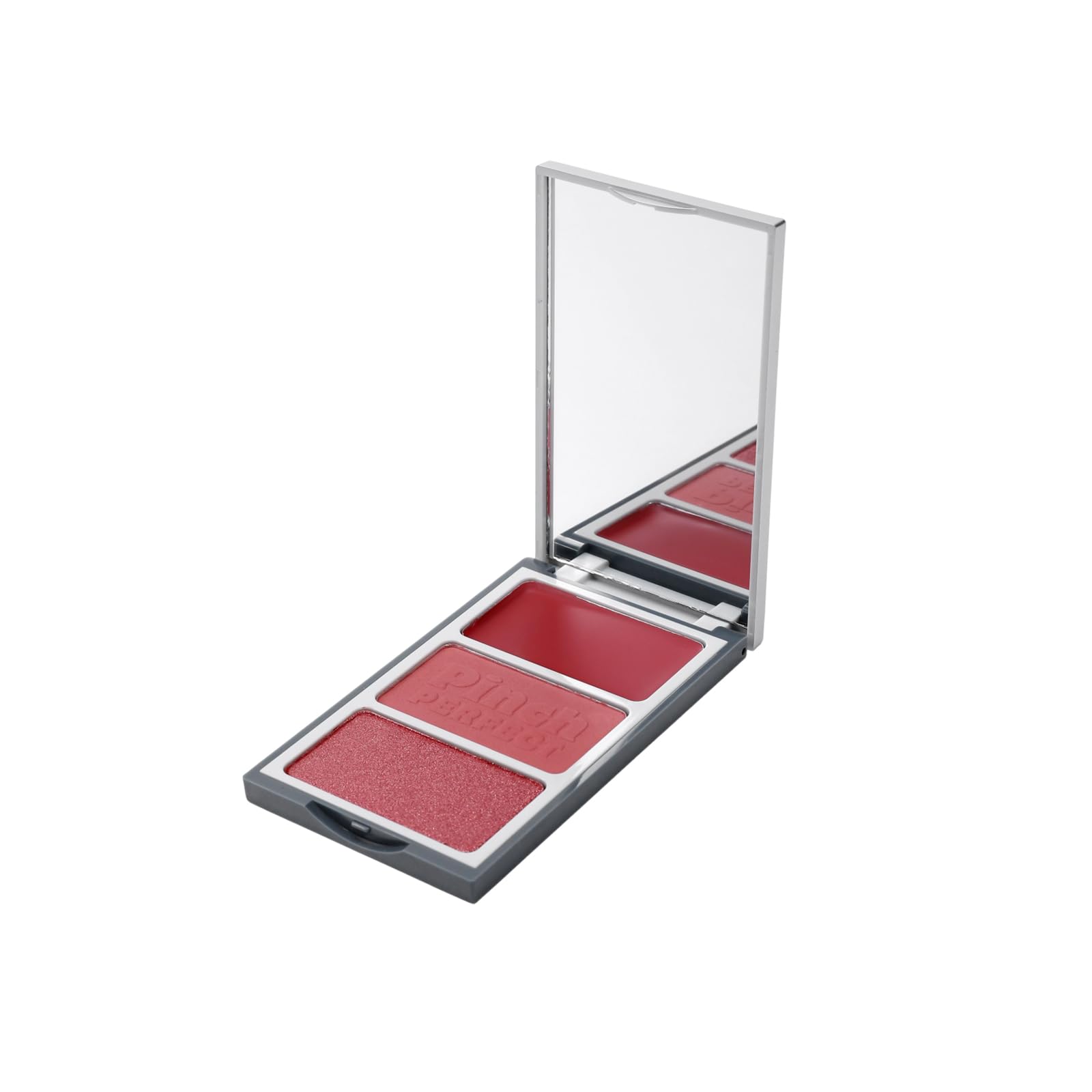 oz lab Buildable Blush Palette  Vegan & CrueltyFree Cream + Powder Cheek Color Trio for Natural & LongLasting Finish (04 Rose