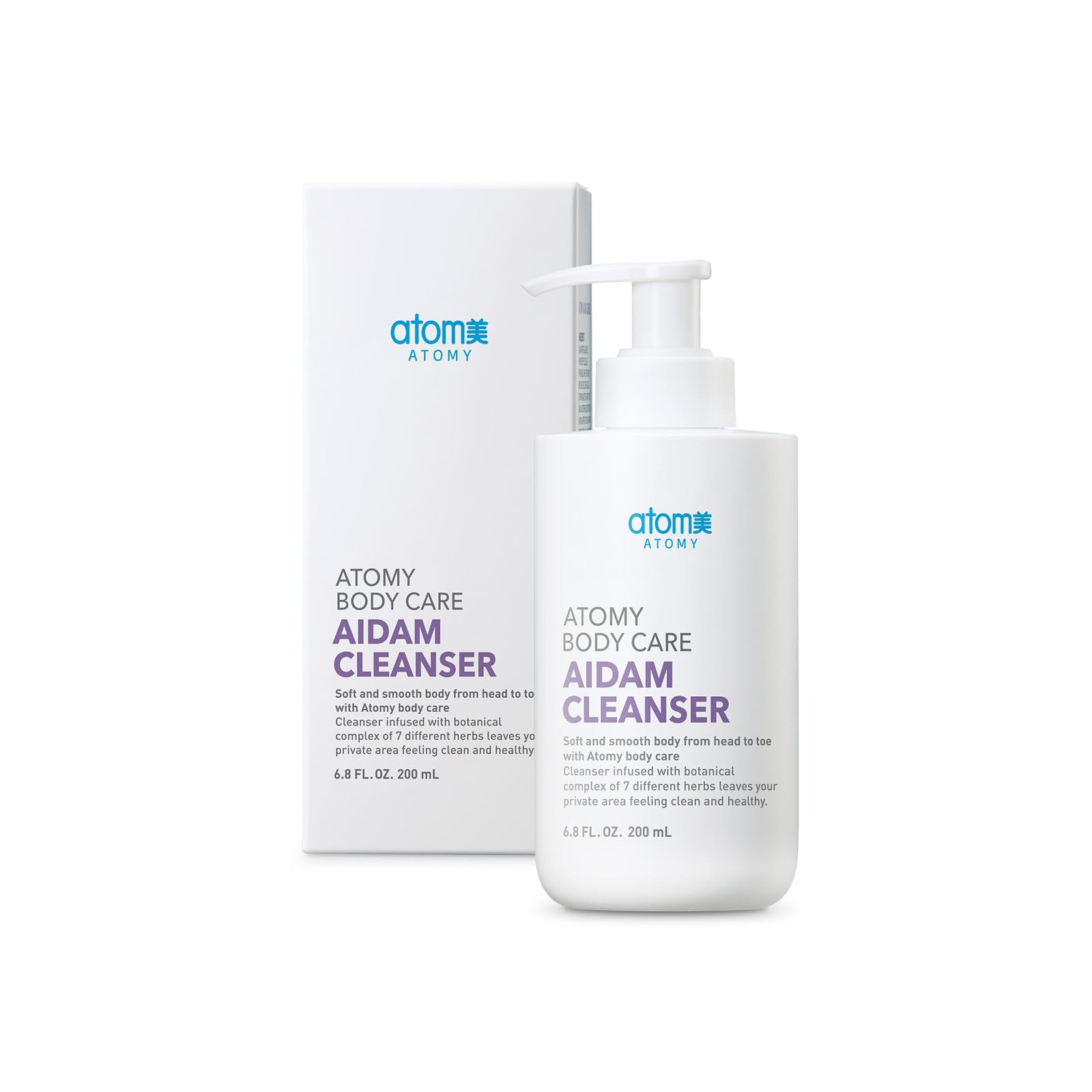 GIANANO Sensitive body area Cleanser(Unisex), Mild & Soft Gel Type For ATOMY V-Zone Body Wash, 6.8fl.oz.
