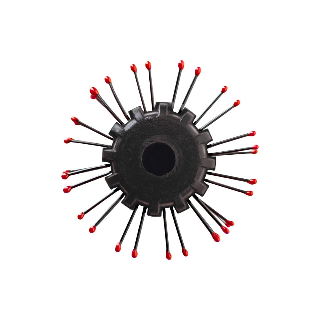 Cricket Static Free Rpm 12 Row Round Hair Brush For Curling Blow Drying Styling All Hair Types
