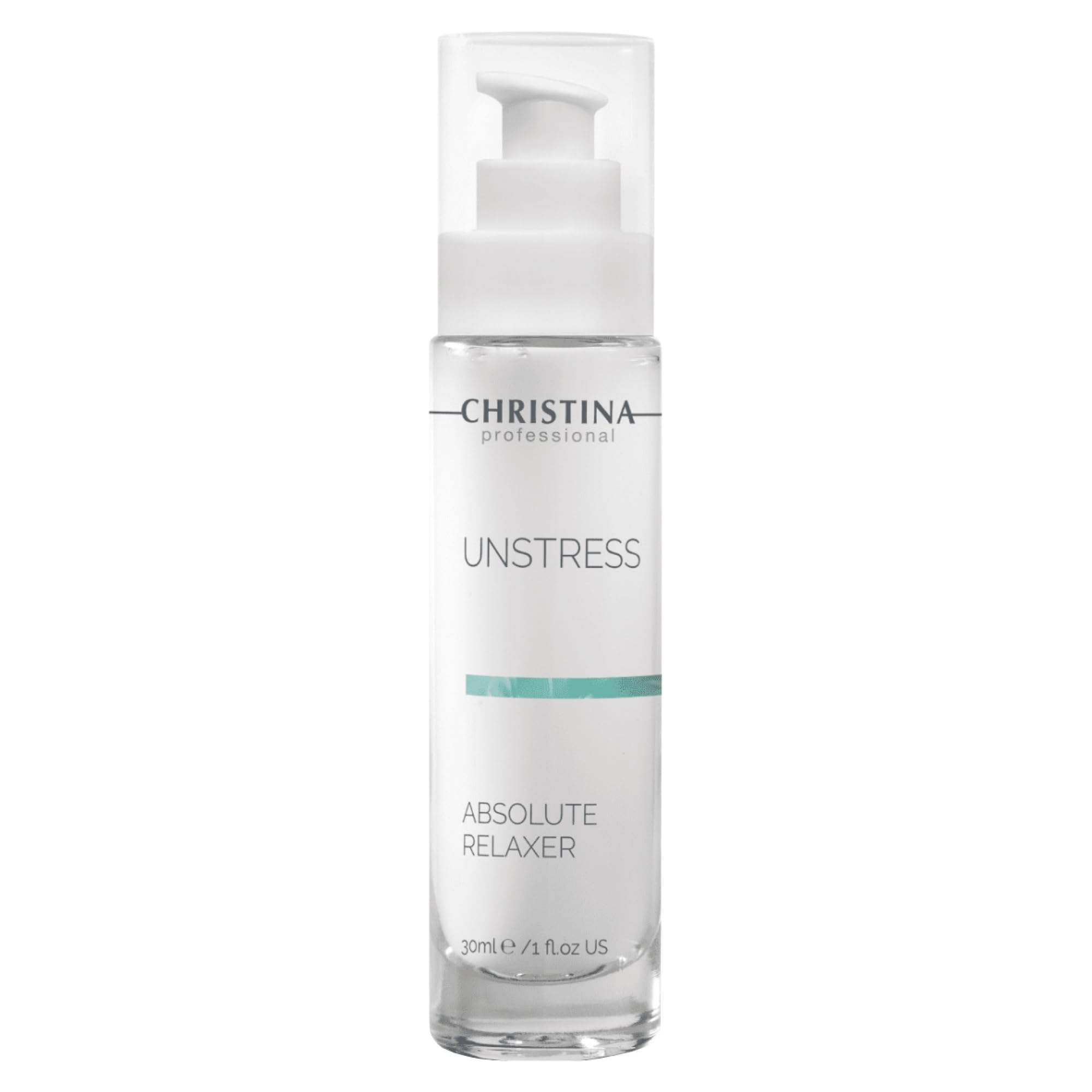 Christina Unstress Absolute Relaxer Peptide Serum For Face with Hyaluronic Acid | Boosts Collagen and Elastin | Face Serum with 