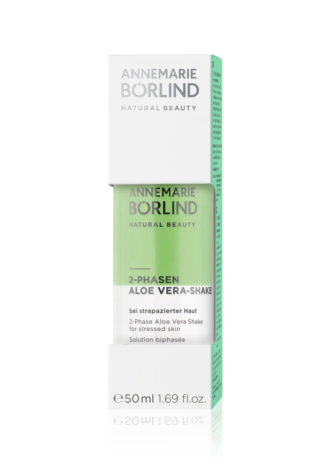 ANNEMARIE BRLIND - 2 Phase Aloe Vera Shake - Hyaluronic Acid + Aloe Vera + Black Currant Seed Oil For Soothed Skin - Soothing, R
