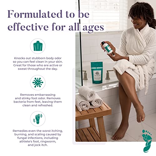 Purely Northwest Tea Tree Body Wash 9 Fl Oz ?atural Oil Cleanser for Odor & Irritations, Gentle Hydrating Shower Gel for Sensitive Skin