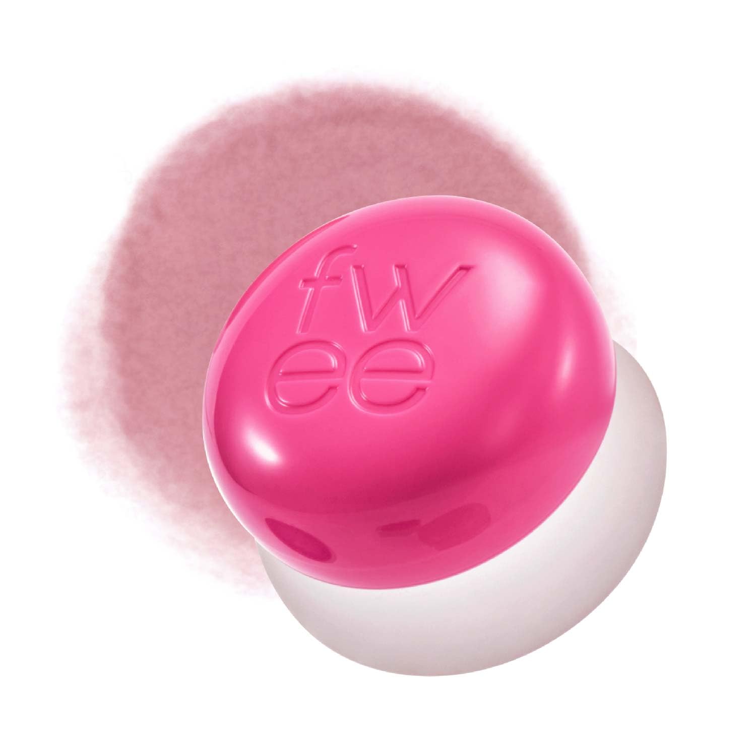 fwee Lip&Cheek Blurry Pudding Pot | Blushed Moment - Baby | Makeup Blush, Buildable Lightweight, Multi-Use Soft Matte Finish | 5
