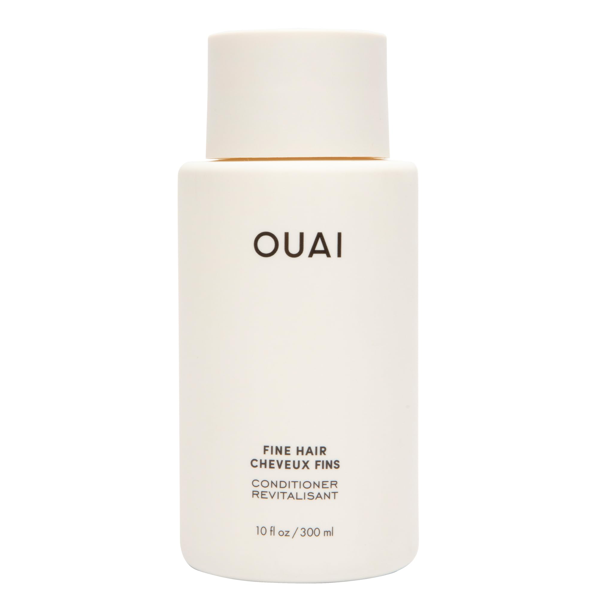 OUAI Fine Hair Conditioner - Volumizing Conditioner for Fine Hair Made with Keratin, Biotin and Chia Seed Oil - Adds Softness, B
