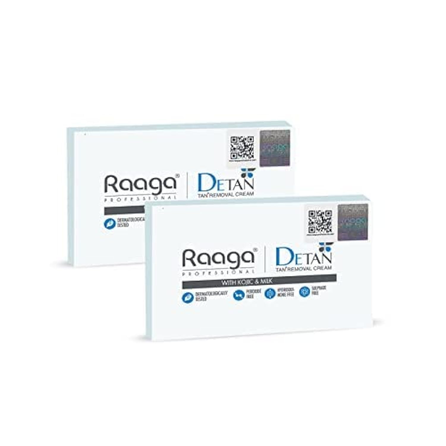 Raaga Professional DeTan Tan Removal Cream 72G (12G*6) | Pack Of 2