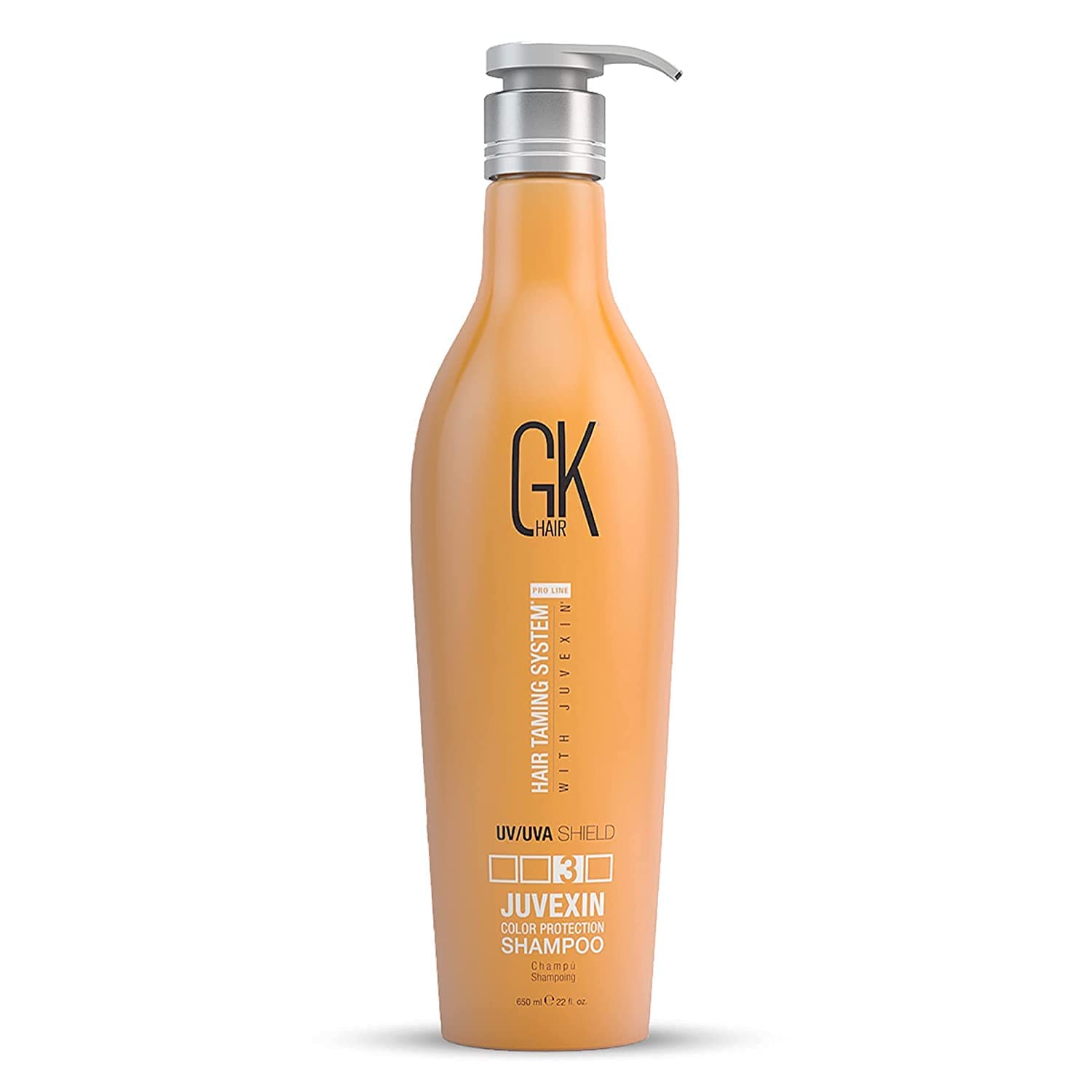 Gk Hair Global Keratin Colored Shield Shampoo (22 Fl Oz/650Ml) - Deep Cleansing Moisturizing Heat Protection For Color Treated D