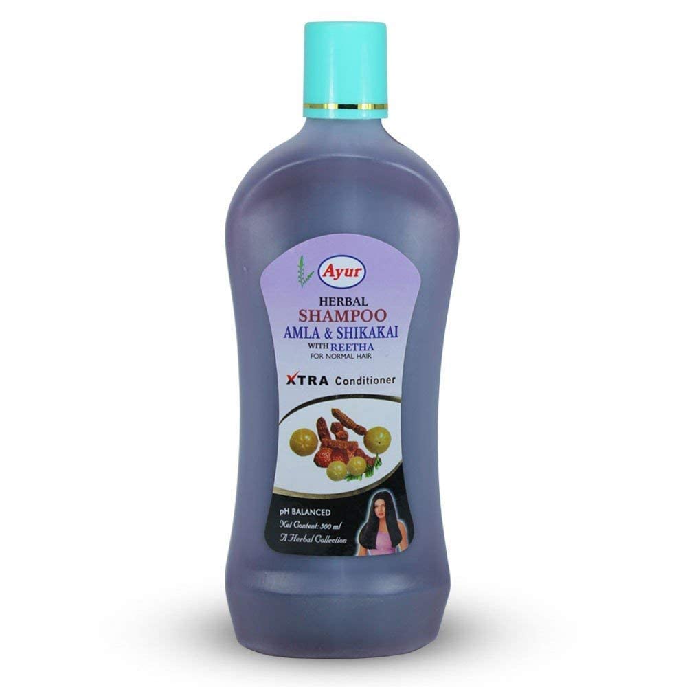 Amla and Shikkai With Reetha Shampoo 1000 Milliliter - Ayur