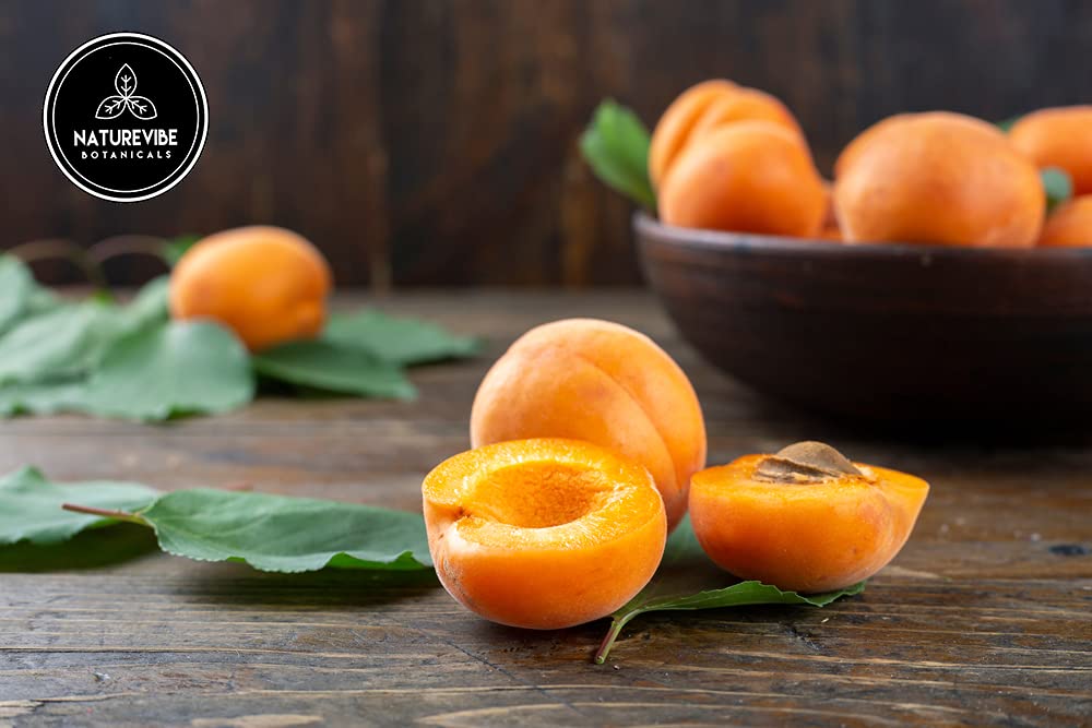 Naturevibe Botanicals Apricot Oil 32 Ounces | 100% Pure And Natural | Great For Skin Care And Hair Care