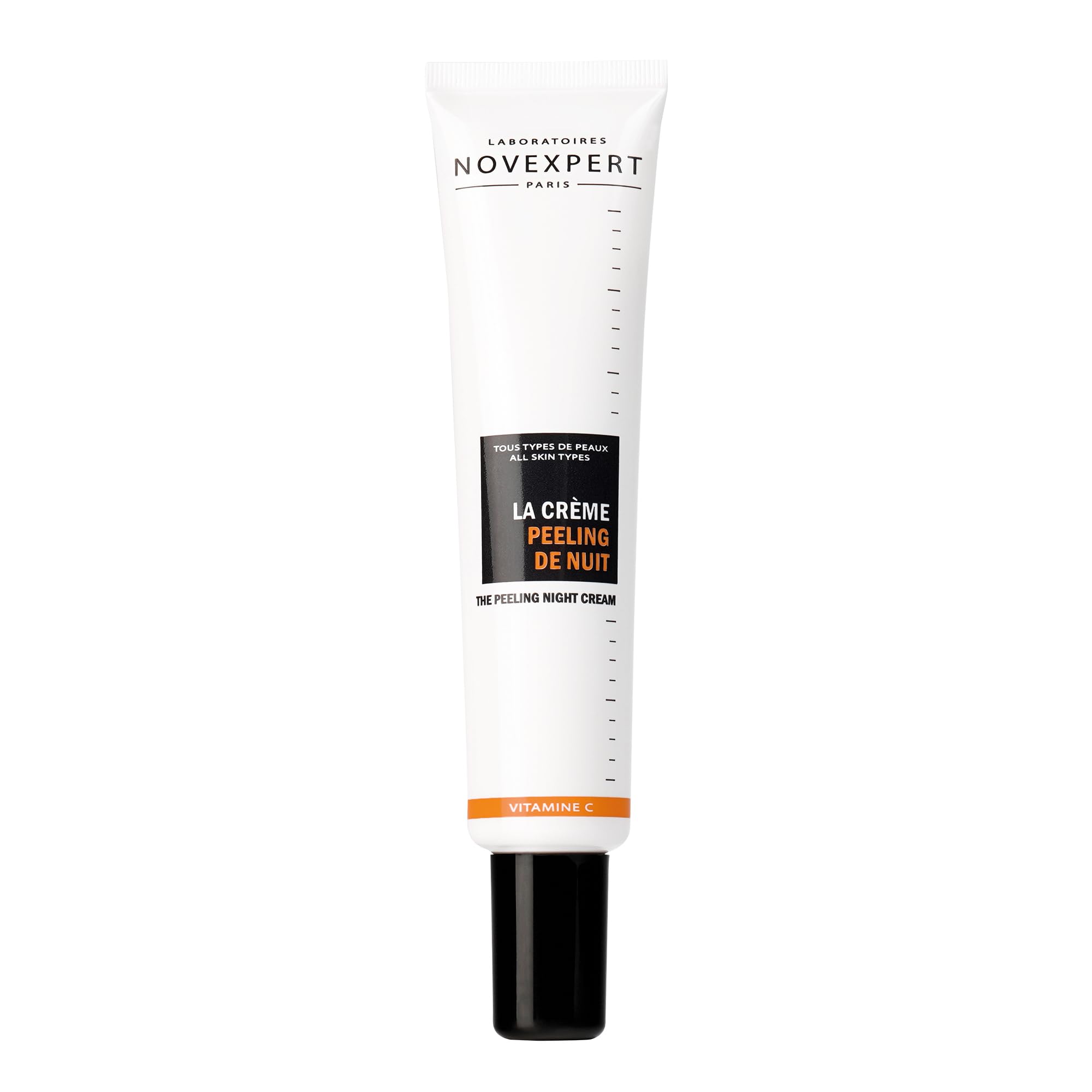 Novexpert The Peeling Night Cream - Visibly Brighter Skin - Smooth And Radiant Complexion - Deeply Exfoliates And Nourishes - Hy