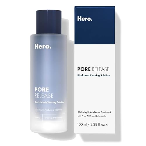 Hero Cosmetics Pore Release Blackhead Clearing Solution - Exfoliating Toner Featuring Bha, Pha, Aha And 2% Salicylic Acid (100 M