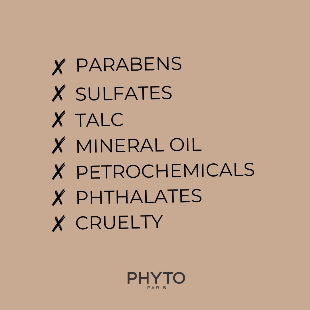 PHYTO PARIS REPAIR Restructuring Shampoo, Vegan, Sulfate Free, Cleanses and Repairs Damaged Hair and Brittle Hair, 8.45 fl.oz.