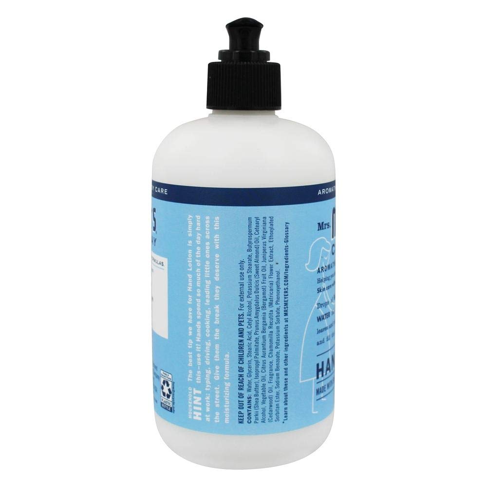 Mrs Meyers Rainwater Hand Lotion, 12 Fz