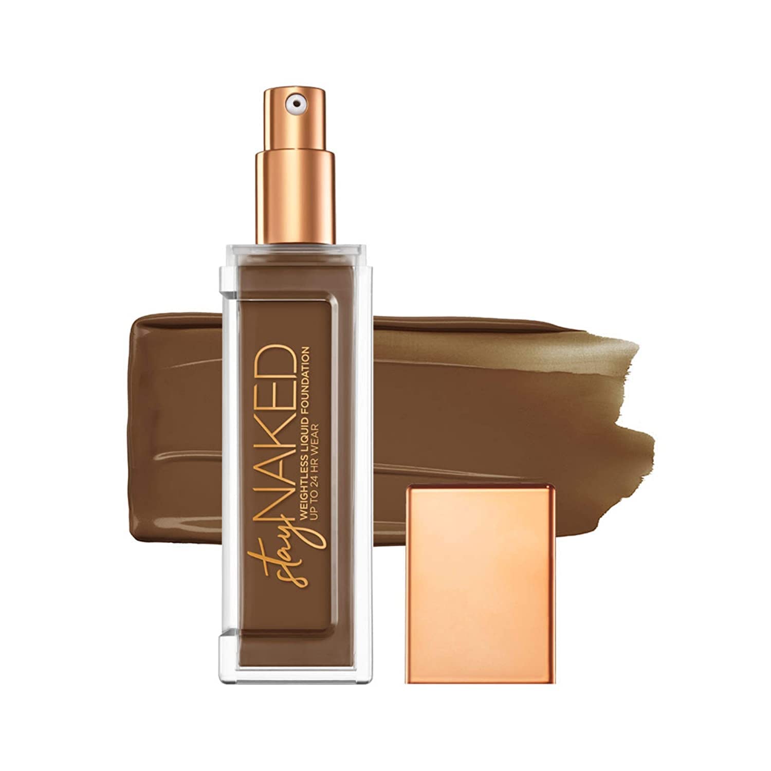 Urban Decay Stay Naked Weightless Liquid Foundation (80Nn - Deep Neutral - Neutral Undertone), Waterproof Face Makeup, Buildable