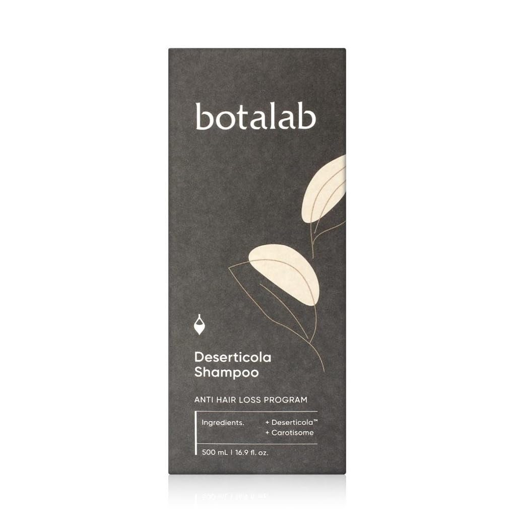 Ziostand Botalab Korean Beauty Deserticola Shampoo Scalp Deep Cleansing Balancing Nourishing 100% Vegan Formula And Fresh Citrus