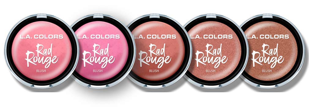 L.A. Colors Rad Rouge Blush, Like Totally, 1 Ounce, (Cbl730)