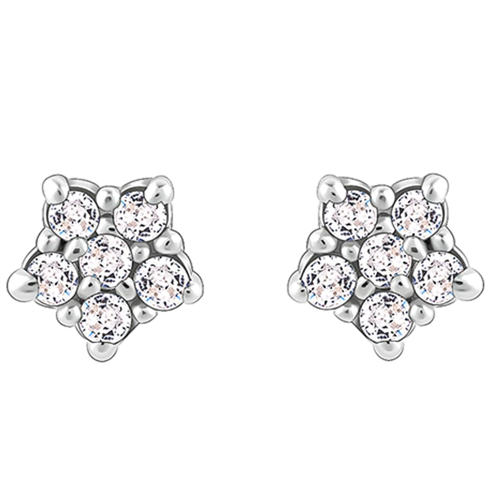 Giva 925 Silver Zircon Constellation Earrings | Gifts For Girlfriend, Gifts For Women And Girls | With Certificate Of Authentici