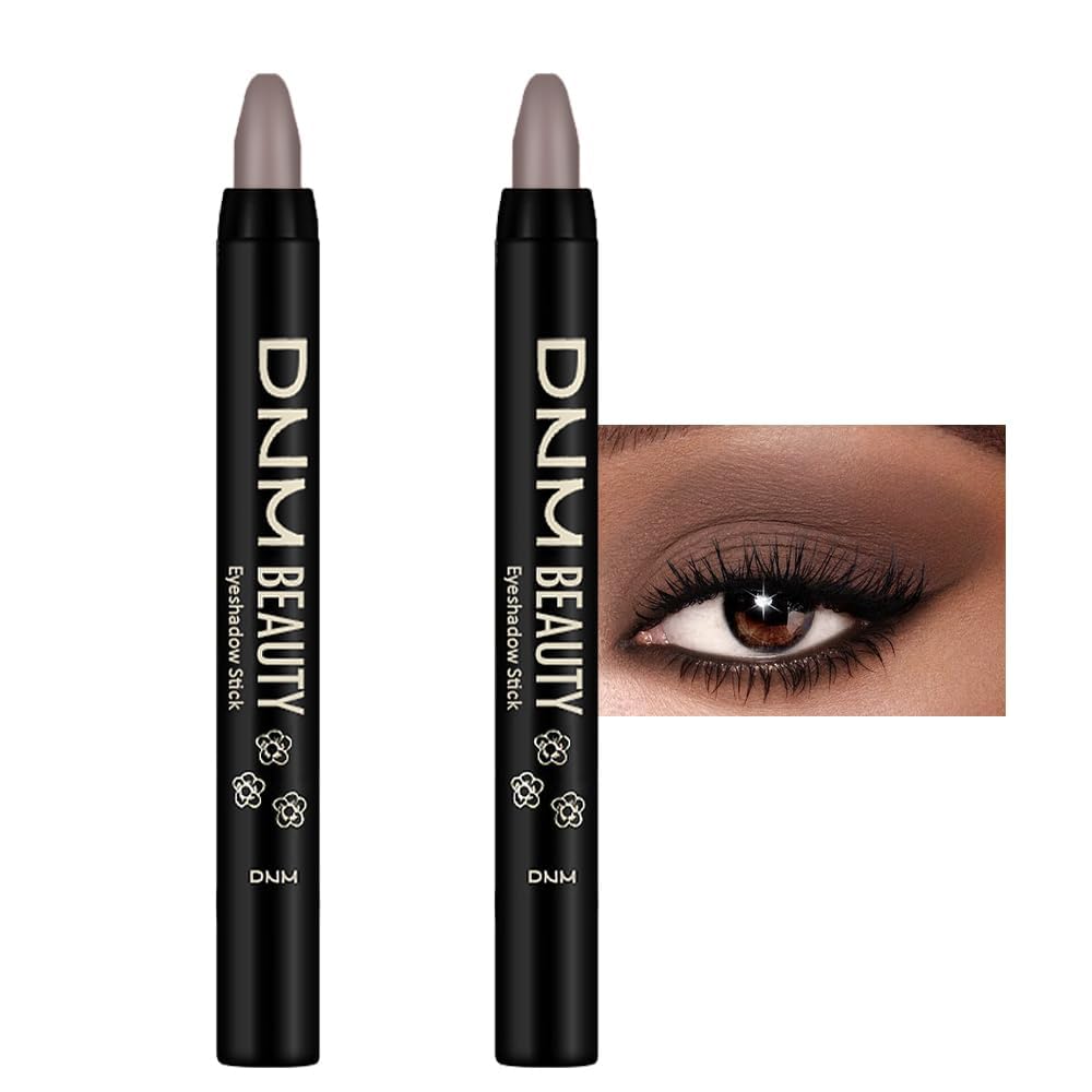 Evpct 2Pcs Cream Eyeshadow Sticks Set For Eyes Waterproof, Stone Matte Eye Shadow Stick Pencil Pen Bulk Sombras En Crema Para Oj