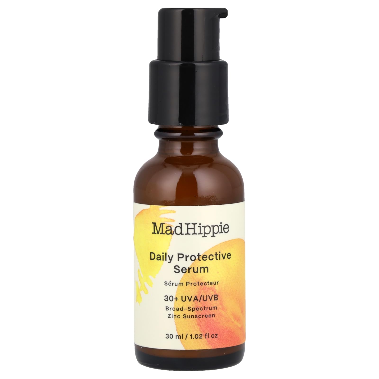 Mad Hippie Daily Protective Serum, 30 Spf Moisturizer & Mineral Sunscreen For Face, Zinc Oxide Mineral Face Sunscreen, Sun Skin
