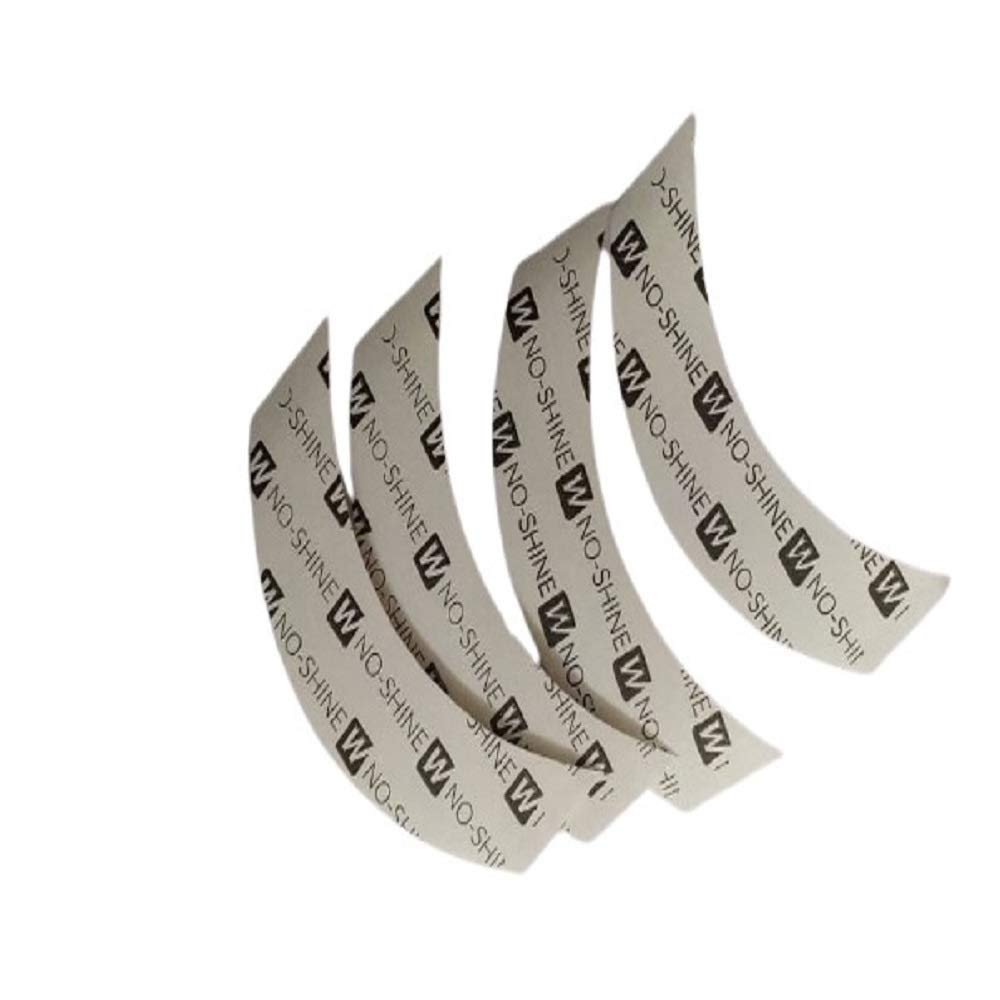 Walker Tape No Shine Tape Adhesive 3/4'' X 3'' C Contour 36Pcs/Bag