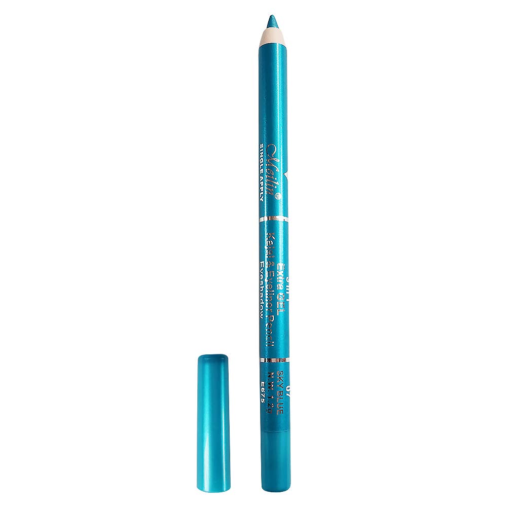 Meilin 3 In 1 Extra Gel Kajal, Eyeliner Pencil & Eyeshadow In Sky Blue