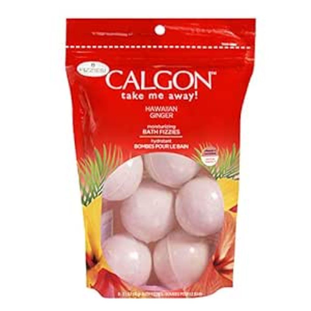 Calgonbath Fizzies - Hawaiian Ginger 8 Fizzies