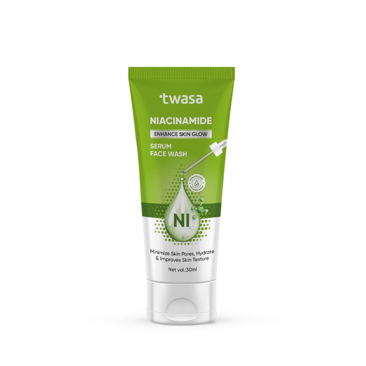 Twasa Niacinamide Serum Face Wash For Boosts Hydration, Reduces Pores & Improve Skin Texture | Anti Pimple Face Wash Face Wash F