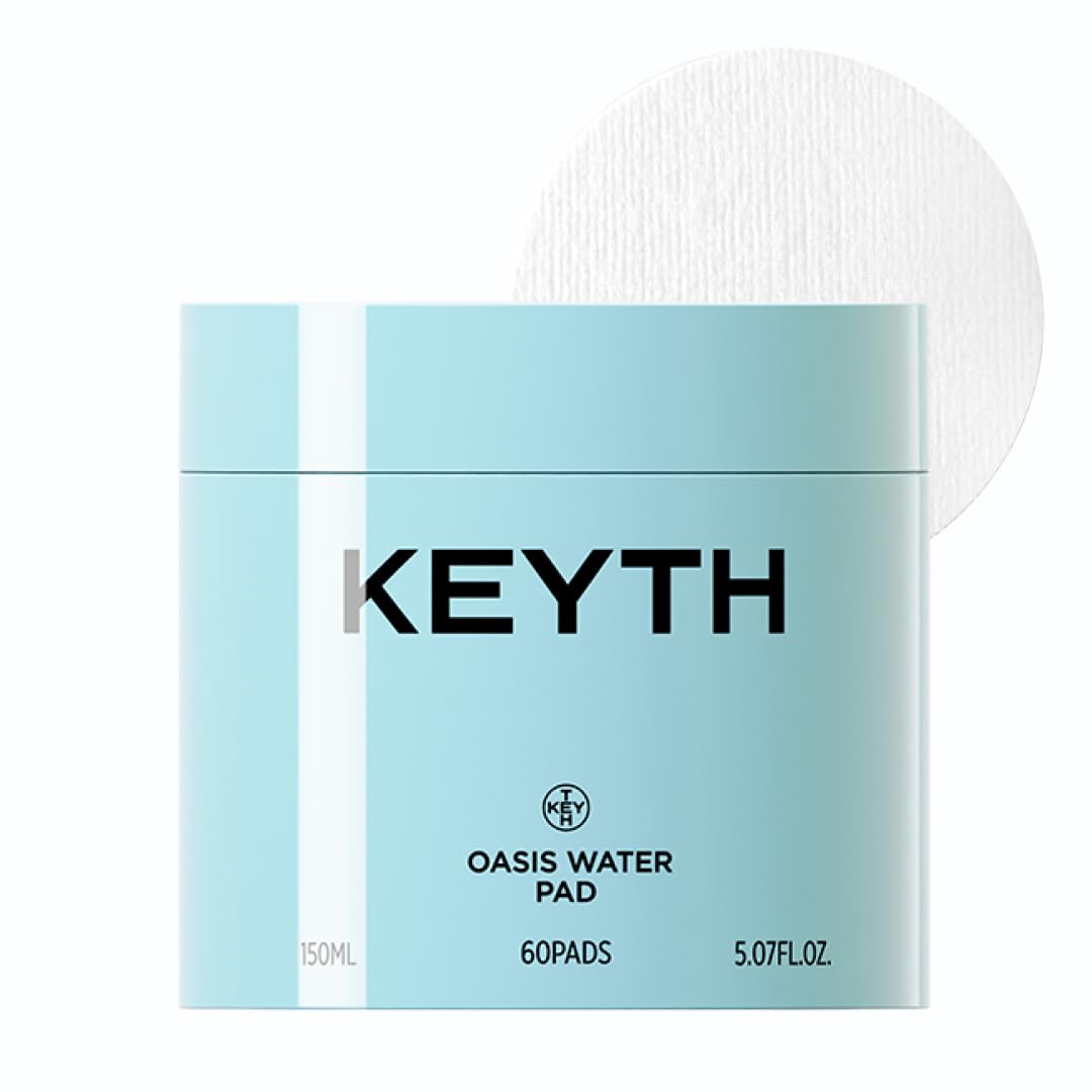 KEYTH Oasis Water PAD (150ML, 5.07 FL.OZ.) / Hydration, Moisturization, Hyal-Barrier, Acetyl Glutamine, 3 Layer Sheet