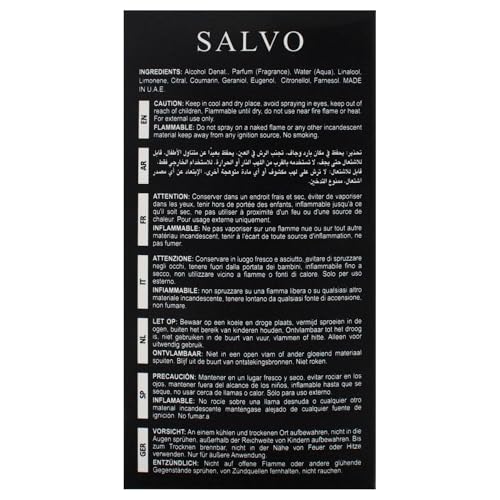 Maison Alhambra Salvo Intense for Men - 3.4 oz EDP Spray