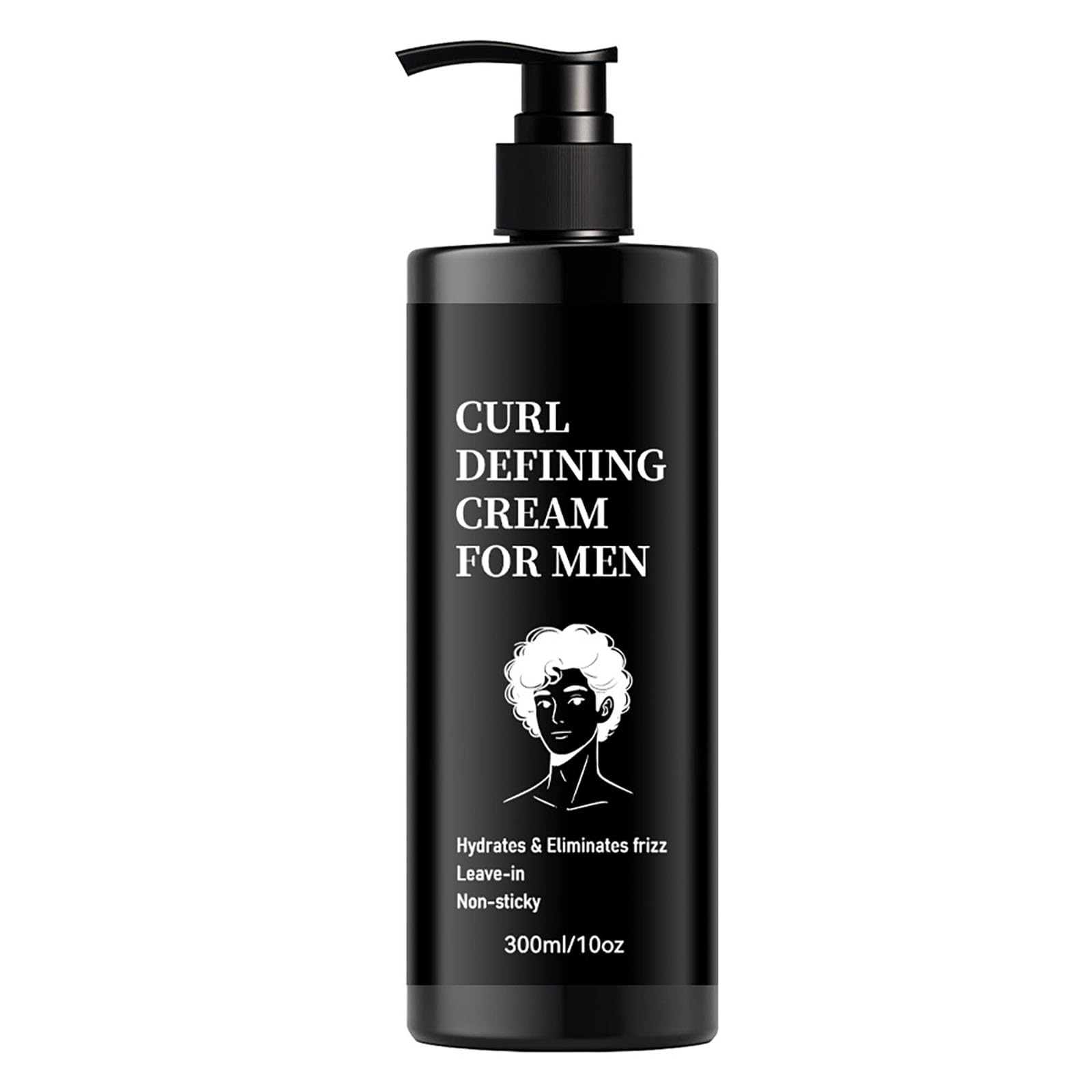 Curl Defining Cream for Men, Anti Frizz Curl Cream for Enhances Wavy Hair and Curly Hair, Hair Mask Curl Cream to Define All Cur