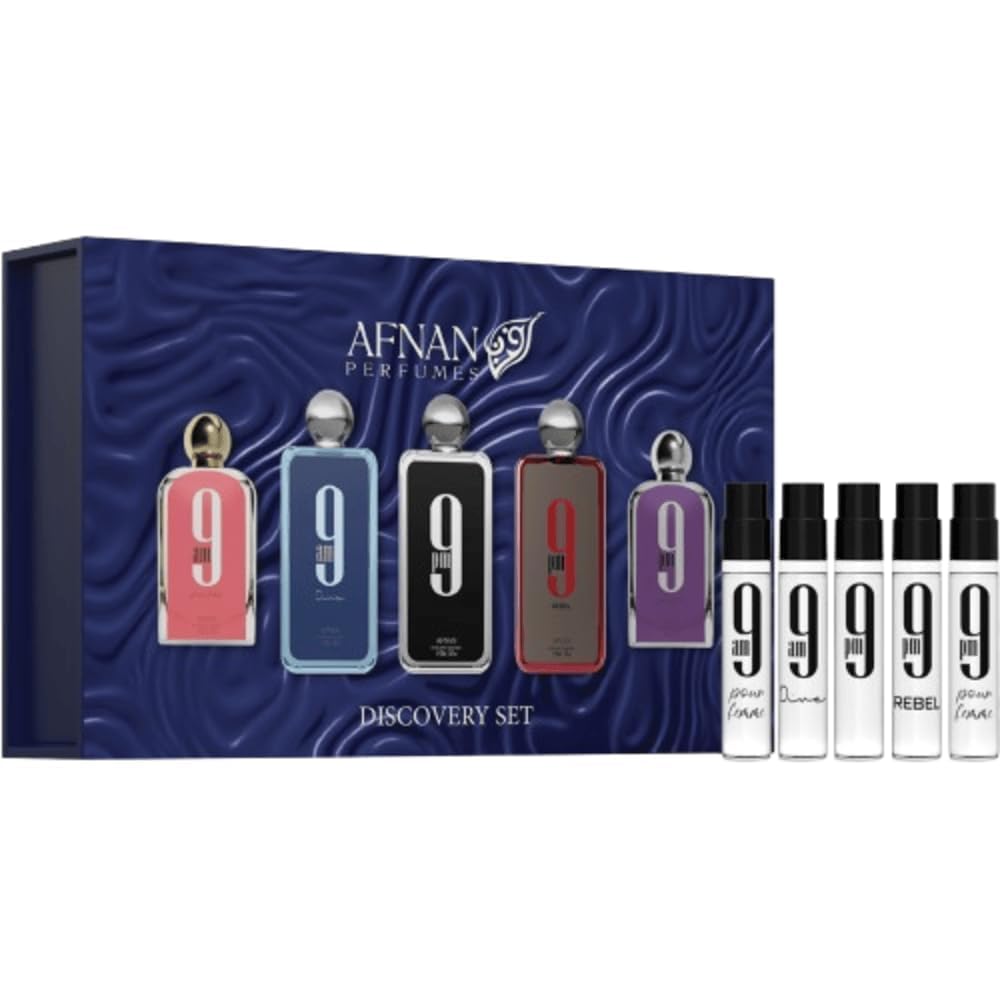 9 Series Discovery Kit by Afnan, 5 Piece Discovery Set for Unisex