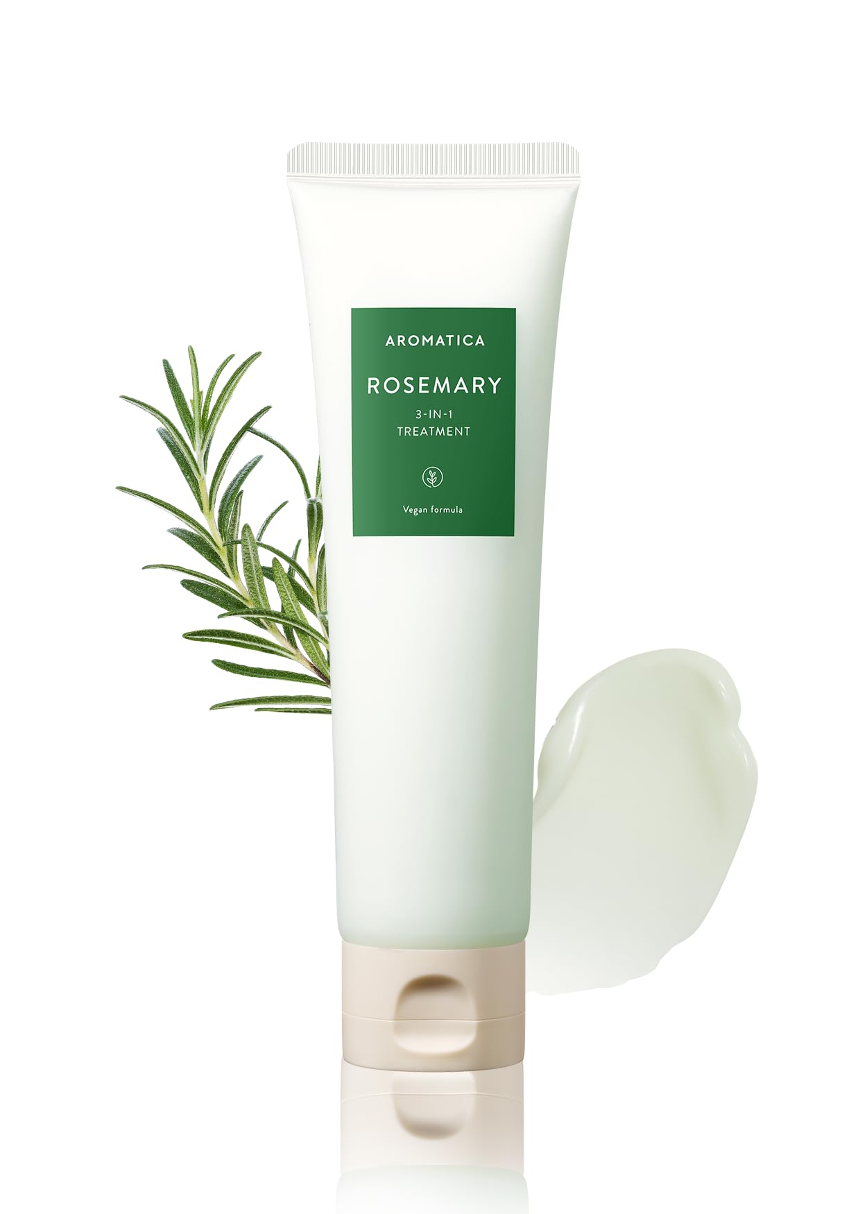 AROMATICA Rosemary 3-IN-1 Treatment 5.4 fl.oz / 160ml - Nourishes, Moisturizes, and Adds Shine & Softness with Rosemary & Betain