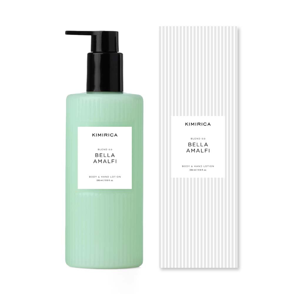 Kimirica Bella Amafi Hand & Body Lotion 330 Ml|Enriched With Vetiver, Lavender Flower Water, And Natural Butters Lightweight, No