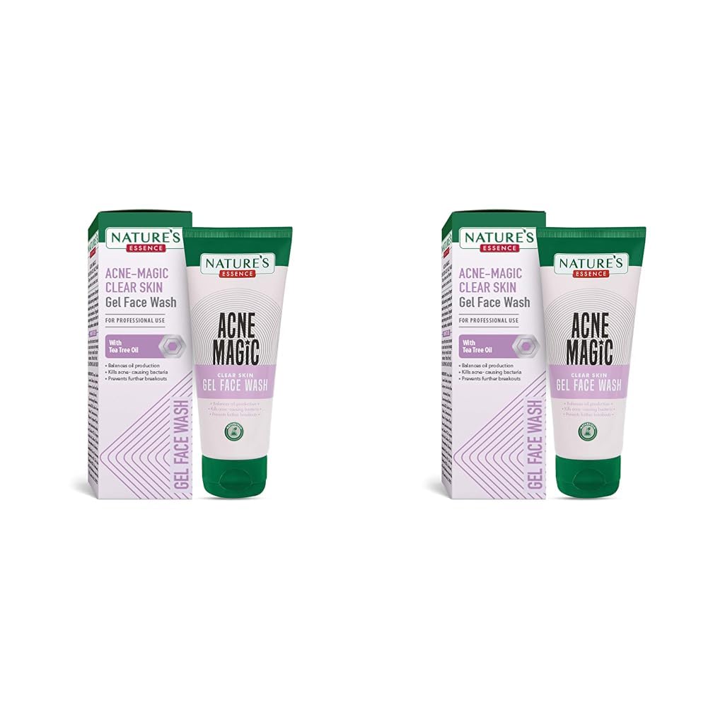NatureS Essence Acne Magic Clear Skin Gel Face Wash, 100 Ml (Pack Of 2)