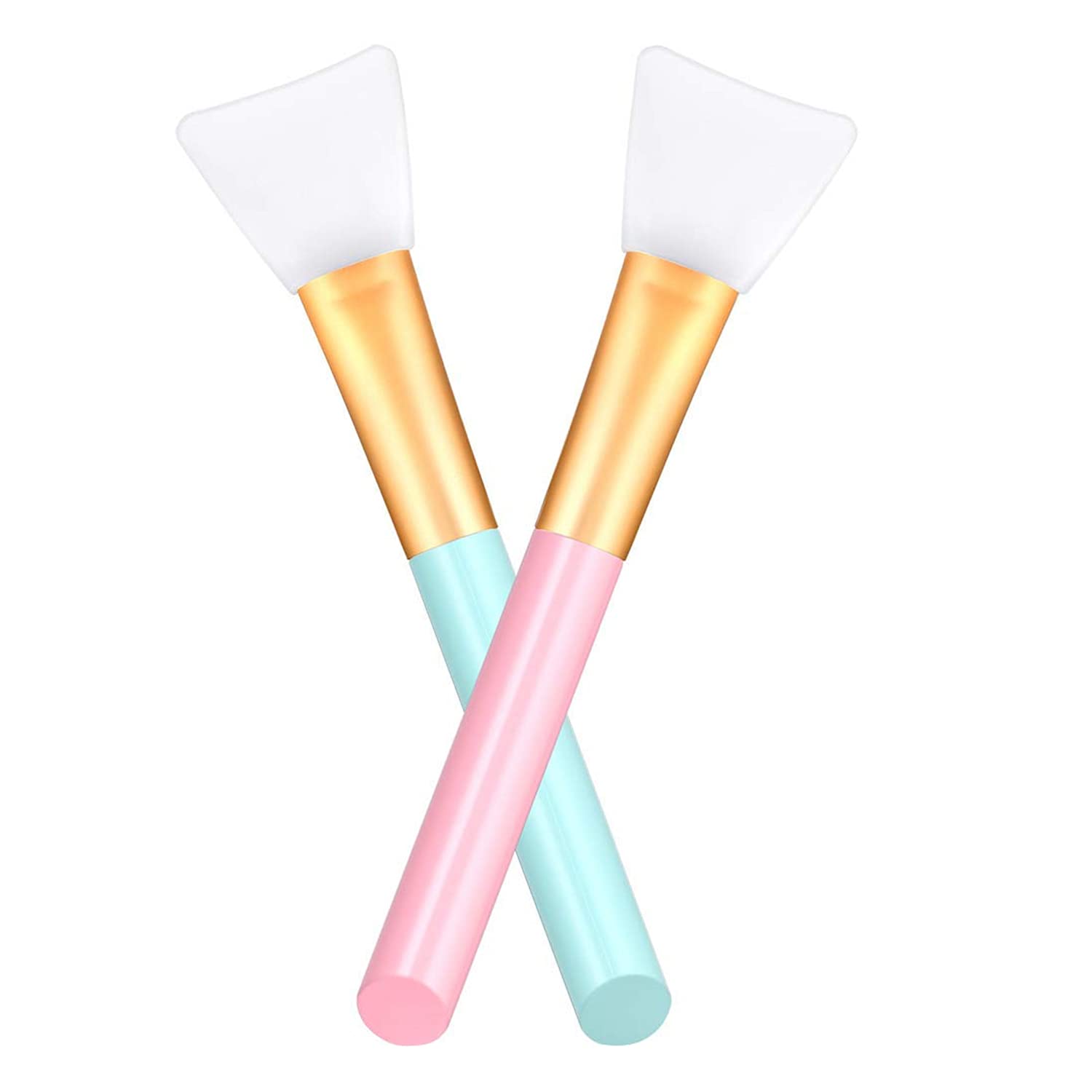 Zureni Facial Mask Applicator Brush For Face Pack Cream Makeup Brush Beauty Tool With Ultrasoft Bristles (2 Pcs)