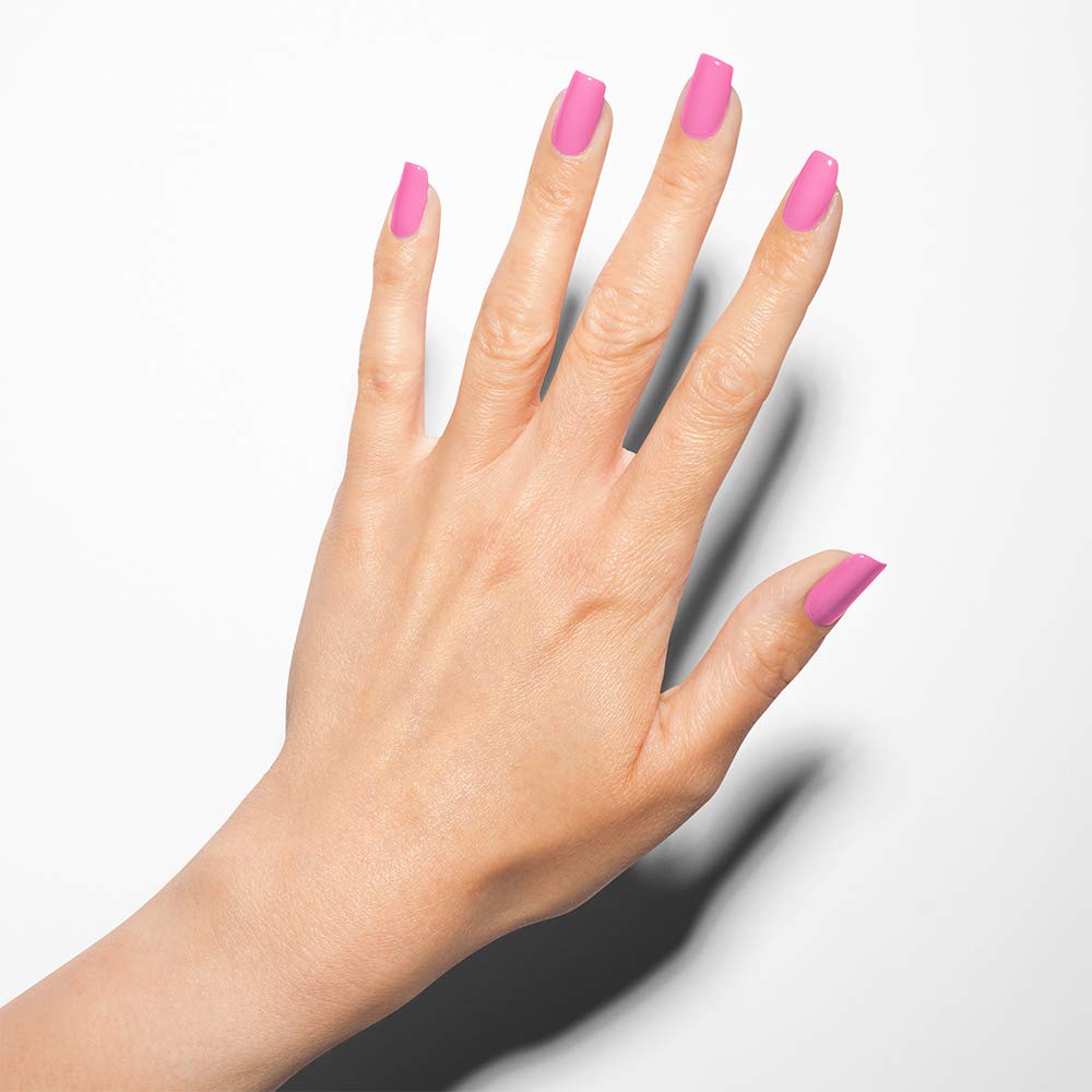 Morgan Taylor Nail Lacquer (Look At You, Pink-Achu!) Hot Pink Nail Polish, Finger Nail Polish, Long Lasting Nail Polish, Pink Na