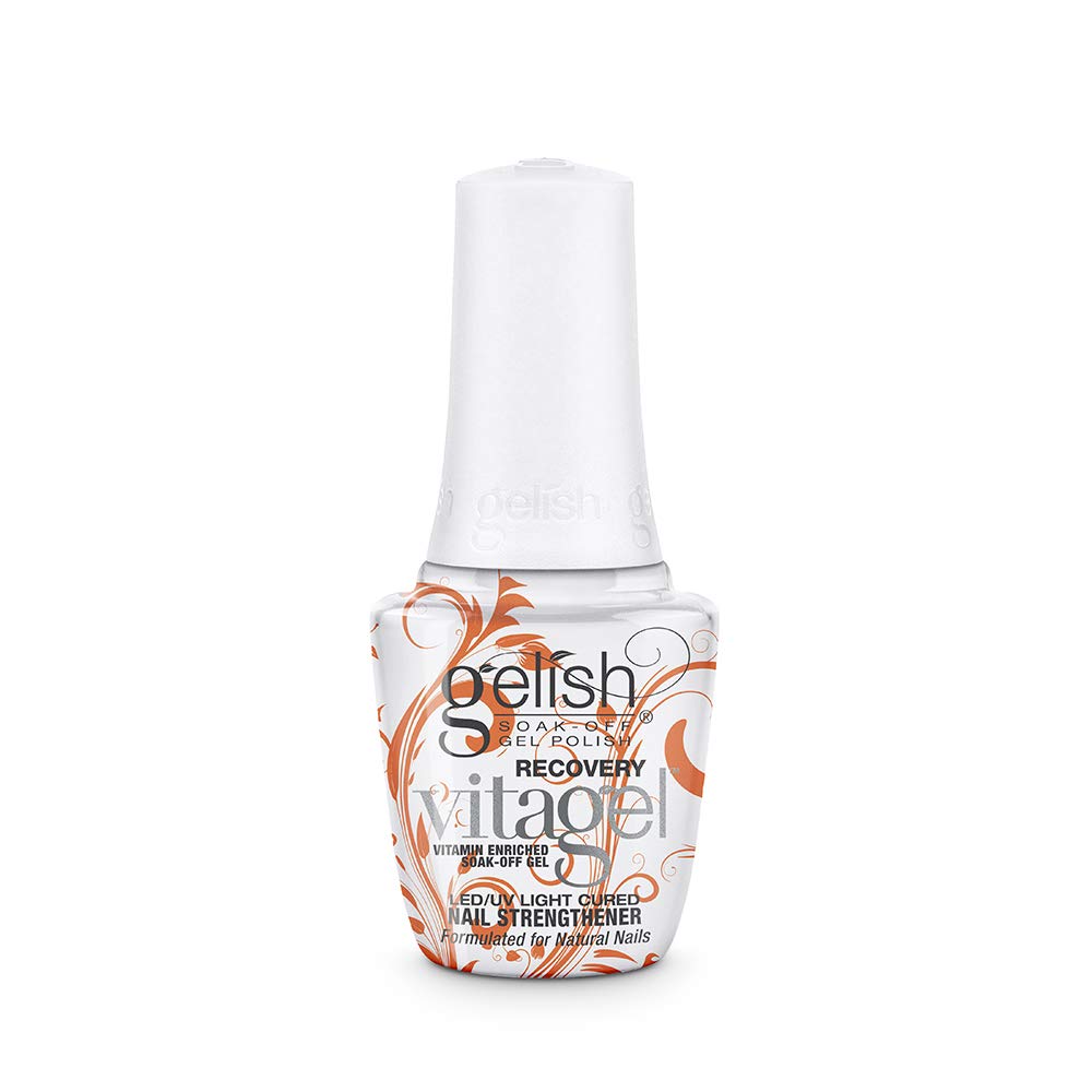 Gelish Vitagel Recovery Nail Strengthener - Strengthening Polish, Base Coat, Fortifies and Repairs Weak, Thin, and Brittle Nails