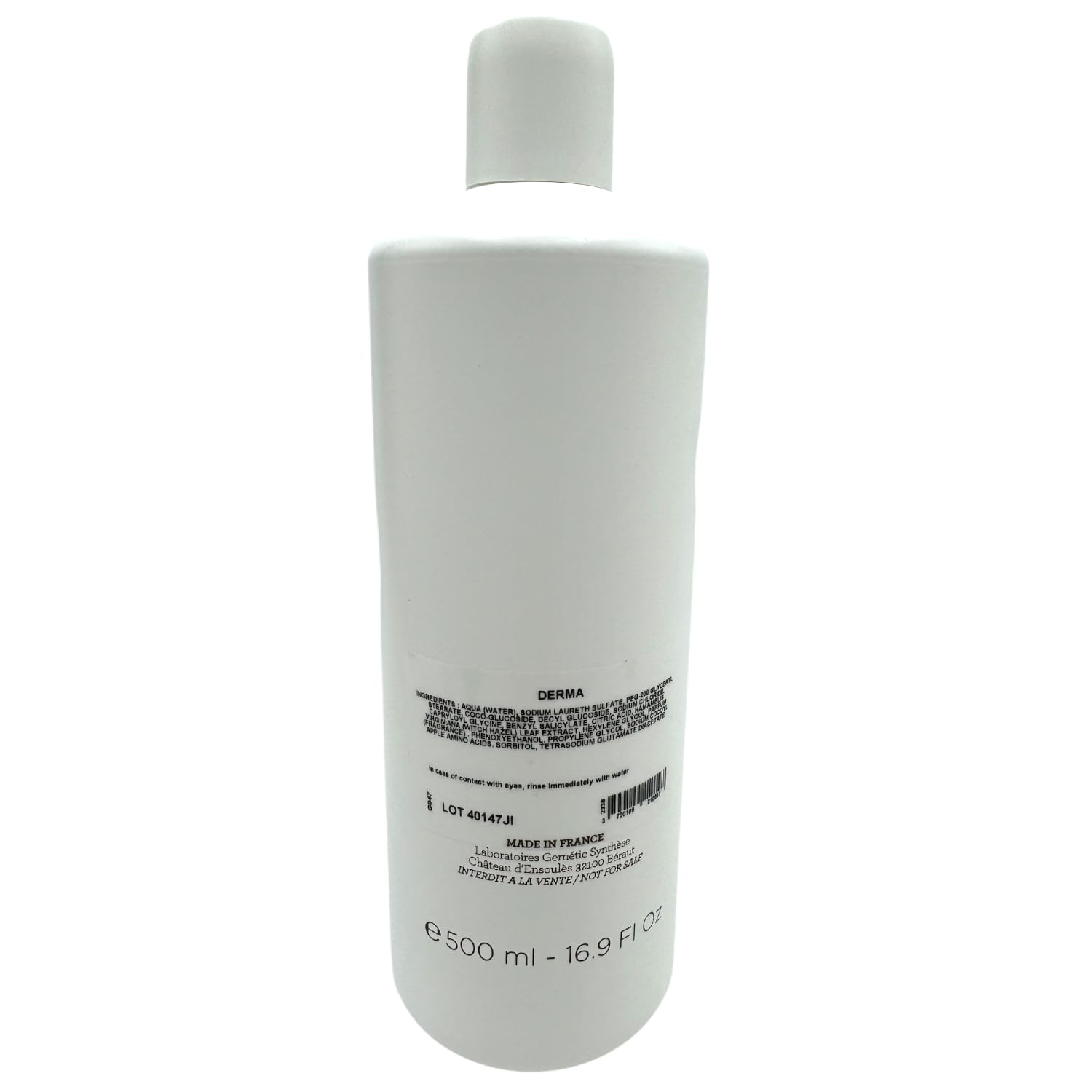 Gernetic Derma Purifying Soap Cleanser for Oily Skin 16.9 Ounce / 500 Ml