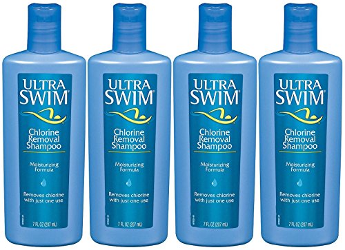 UltraSwim Chlorine Removal Moisturizing Shampoo, 7 oz, 4 Pack